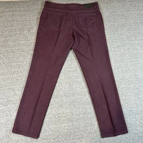 Brax Cooper Fancy‎ Pants Mens 34x32 Fits 36x31 Regular Fit Five Pocket Stretch - Picture 5 of 9